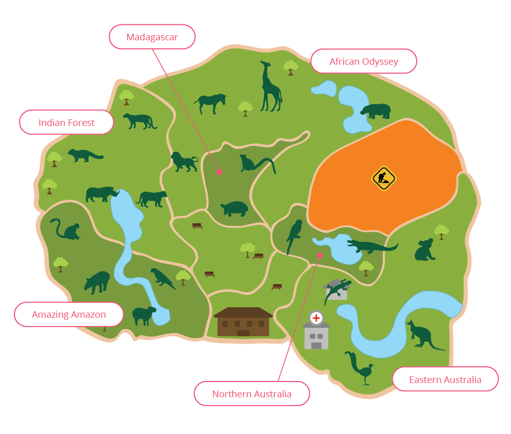 Zoo map